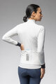 ALÉ Langarm Fahrradtrikot für den Winter - KLIMATIK K-IDRO - Weiß