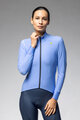 ALÉ Langarm Fahrradtrikot für den Winter - KLIMATIK K-IDRO - Hellblau
