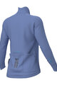 ALÉ Langarm Fahrradtrikot für den Winter - KLIMATIK K-IDRO - Hellblau