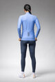 ALÉ Langarm Fahrradtrikot für den Winter - KLIMATIK K-IDRO - Hellblau