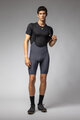 ALÉ Kurze Fahrradhose mit Trägern - GRAVEL-PRO OFF ROAD - GRAVEL - Grau
