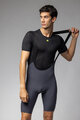 ALÉ Kurze Fahrradhose mit Trägern - GRAVEL-PRO OFF ROAD - GRAVEL - Grau