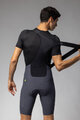ALÉ Kurze Fahrradhose mit Trägern - GRAVEL-PRO OFF ROAD - GRAVEL - Grau
