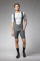 ALÉ Kurze Fahrradhose mit Trägern - GRAVEL-PRO OFF ROAD - GRAVEL - Grün