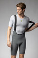 ALÉ Kurze Fahrradhose mit Trägern - GRAVEL-PRO OFF ROAD - GRAVEL - Grün