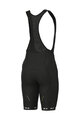 ALÉ Kurze Fahrradhose mit Trägern - STRADA 2.0 PR-E - Schwarz/Weiß