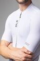 ALÉ Kurzarm Fahrradtrikot - COLOR BLOCK PRAGMA - Weiß