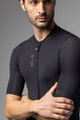 ALÉ Kurzarm Fahrradtrikot - COLOR BLOCK PRAGMA - Schwarz