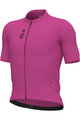 ALÉ Kurzarm Fahrradtrikot - COLOR BLOCK PRAGMA - Rosa