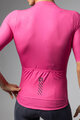 ALÉ Kurzarm Fahrradtrikot - COLOR BLOCK PRAGMA - Rosa