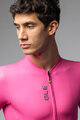 ALÉ Kurzarm Fahrradtrikot - COLOR BLOCK PRAGMA - Rosa