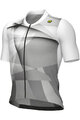 ALÉ Kurzarm Fahrradtrikot - SPRINTER R-EV1 - Weiß/Grau