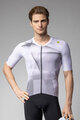 ALÉ Kurzarm Fahrradtrikot - SPRINTER R-EV1 - Weiß/Grau
