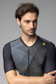 ALÉ Kurzarm Fahrradtrikot - SPRINTER R-EV1 - Schwarz/Grau