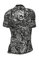ALÉ Kurzarm Fahrradtrikot - SAFARI PRAGMA - Schwarz/Weiß