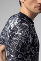 ALÉ Kurzarm Fahrradtrikot - SAFARI PRAGMA - Schwarz/Weiß
