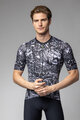 ALÉ Kurzarm Fahrradtrikot - SAFARI PRAGMA - Schwarz/Weiß