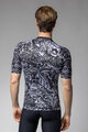 ALÉ Kurzarm Fahrradtrikot - SAFARI PRAGMA - Schwarz/Weiß