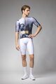 ALÉ Kurzarm Fahrradtrikot - SOUND PR-E - Weiß/Grau