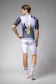 ALÉ Kurzarm Fahrradtrikot - SOUND PR-E - Weiß/Grau