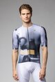 ALÉ Kurzarm Fahrradtrikot - SOUND PR-E - Weiß/Grau