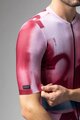 ALÉ Kurzarm Fahrradtrikot - SOUND PR-E - Weiß/bordeaux