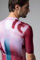 ALÉ Kurzarm Fahrradtrikot - SOUND PR-E - Weiß/bordeaux