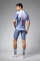 ALÉ Kurzarm Fahrradtrikot - SOUND PR-E - Weiß/Blau