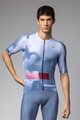 ALÉ Kurzarm Fahrradtrikot - SOUND PR-E - Weiß/Blau