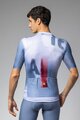 ALÉ Kurzarm Fahrradtrikot - SOUND PR-E - Weiß/Blau