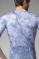 ALÉ Kurzarm Fahrradtrikot - MARBLE PR-E - Weiß/Blau