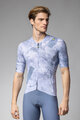 ALÉ Kurzarm Fahrradtrikot - MARBLE PR-E - Weiß/Blau