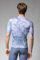 ALÉ Kurzarm Fahrradtrikot - MARBLE PR-E - Weiß/Blau