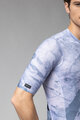 ALÉ Kurzarm Fahrradtrikot - MARBLE PR-E - Weiß/Blau
