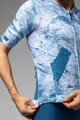ALÉ Kurzarm Fahrradtrikot - MARBLE PR-E - Weiß/Blau