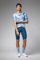 ALÉ Kurzarm Fahrradtrikot - MARBLE PR-E - Weiß/Blau
