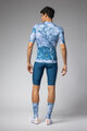 ALÉ Kurzarm Fahrradtrikot - MARBLE PR-E - Weiß/Blau