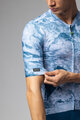 ALÉ Kurzarm Fahrradtrikot - MARBLE PR-E - Weiß/Blau