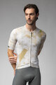 ALÉ Kurzarm Fahrradtrikot - MARBLE PR-E - Weiß/Gold