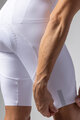 ALÉ Kurze Fahrradhose mit Trägern - VOLTAGE R-EV1 - Weiß