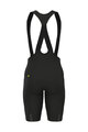 ALÉ Kurze Fahrradhose mit Trägern - VOLTAGE R-EV1 - Schwarz