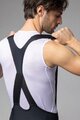 ALÉ Kurze Fahrradhose mit Trägern - VOLTAGE R-EV1 - Schwarz