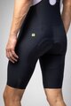 ALÉ Kurze Fahrradhose mit Trägern - VOLTAGE R-EV1 - Schwarz