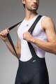 ALÉ Kurze Fahrradhose mit Trägern - VOLTAGE R-EV1 - Schwarz
