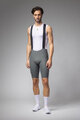 ALÉ Kurze Fahrradhose mit Trägern - VOLTAGE R-EV1 - Grün