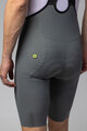 ALÉ Kurze Fahrradhose mit Trägern - VOLTAGE R-EV1 - Grün