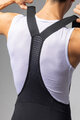 ALÉ Kurze Fahrradhose mit Trägern - SPRINTER R-EV1 - Schwarz