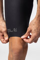 ALÉ Kurze Fahrradhose mit Trägern - SPEEDFONDO LIGHT R-EV1 - Schwarz