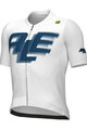 ALÉ Kurzarm Fahrradtrikot - SAUVAGE PR-E - Weiß/Blau