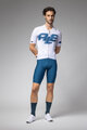ALÉ Kurzarm Fahrradtrikot - SAUVAGE PR-E - Weiß/Blau